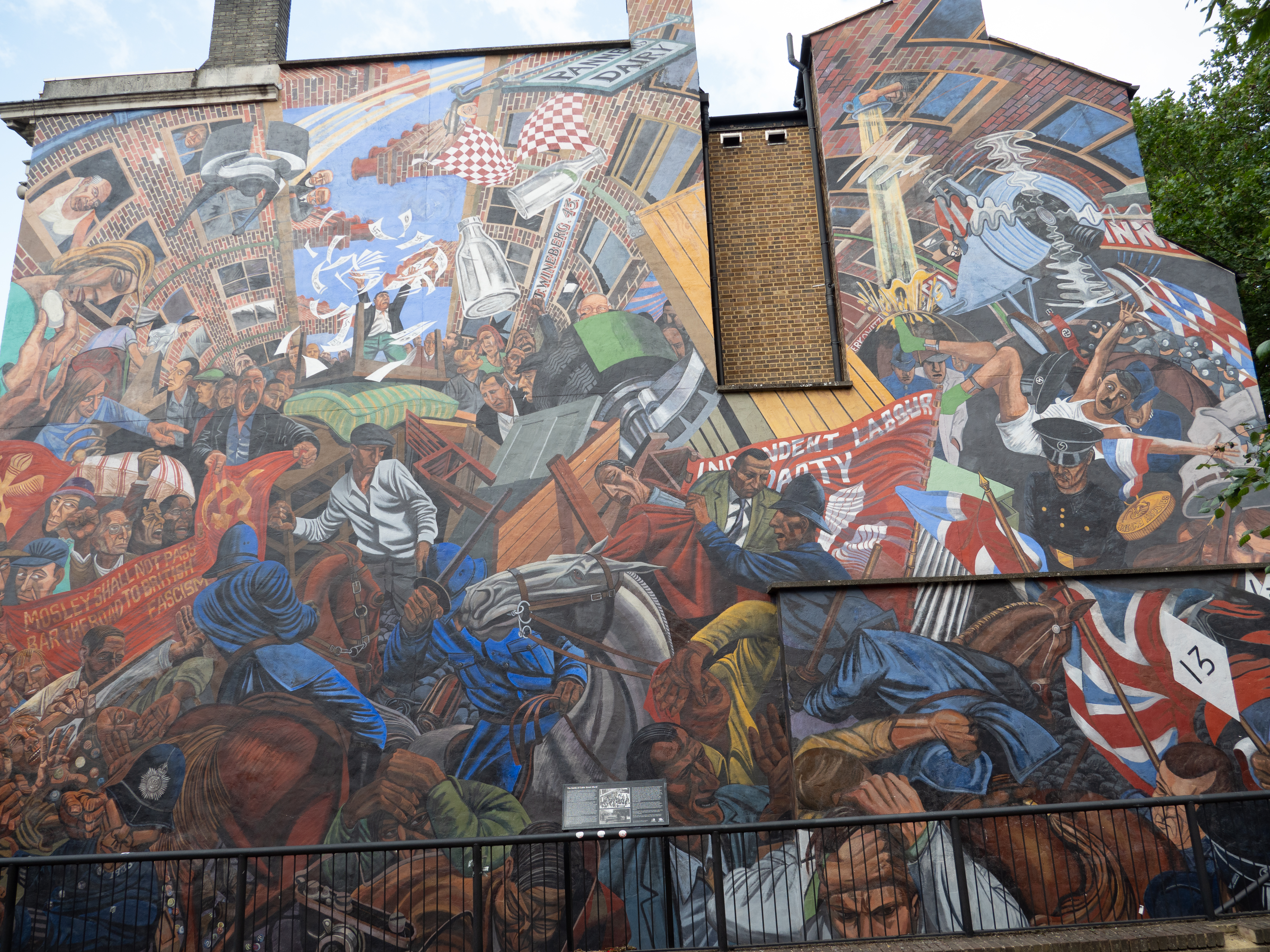 A photograph of the mural described in the paragraph above.